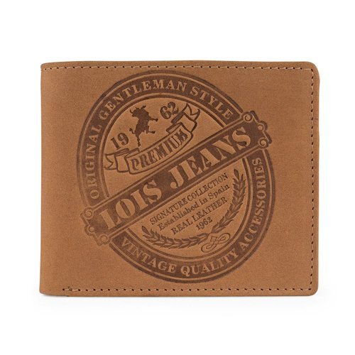 Cartera de Piel Compton Marrón Lois
