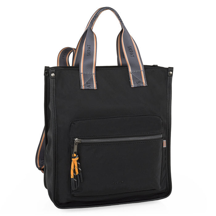 MOCHILA PARMA NEGRO 14X28X31 | ARSAMAR ENTERPRISE Imagen principal del producto