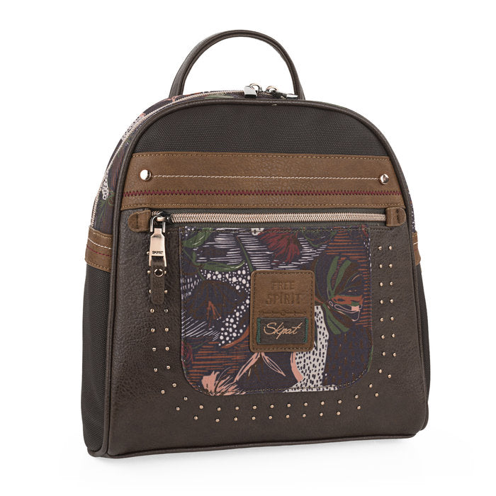 👜 MOCHILA BOLSO MUJER 3 POSICIONES - SKPAT FIORELLA Imagen principal del producto