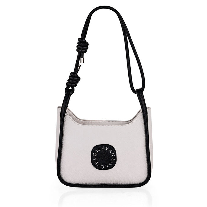 BOLSO BANDOLERA DULUTH BLANCO-NEGRO 9X26X21 | ARSAMAR ENTERPRISE | 1 UNIDAD | 8435583589130 Imagen principal del producto