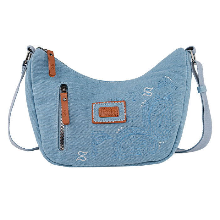 BOLSO BANDOLERA CINCINNATI AZUL 10X28X20 | ARSAMAR ENTERPRISE | 1 UNIDAD | 8435583589475 Imagen principal del producto