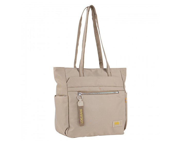 BOLSO SHOPPER AYLMER BEIGE 13X37X30 | ARSAMAR ENTERPRISE | 1 UNIDAD | 8435583589659 Imagen principal del producto