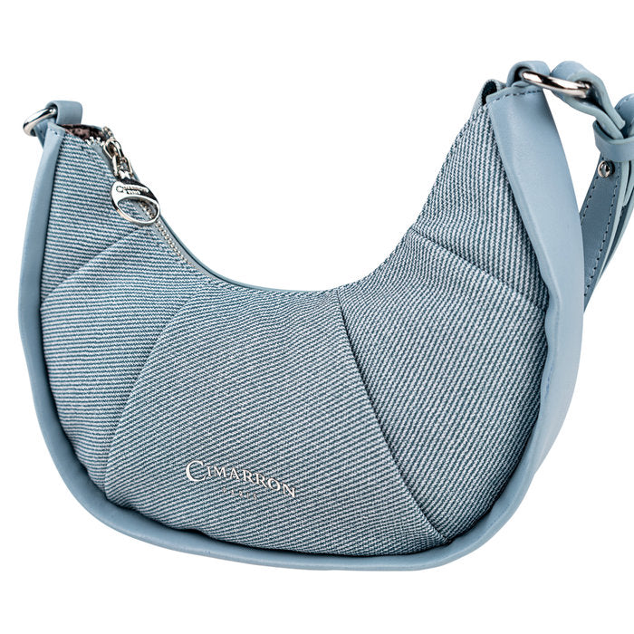 BOLSO BANDOLERA ABIGAIL AZUL VAQUERO 7,5X26X20 | ARSAMAR ENTERPRISE | 1 UNIDAD | 8435583592017