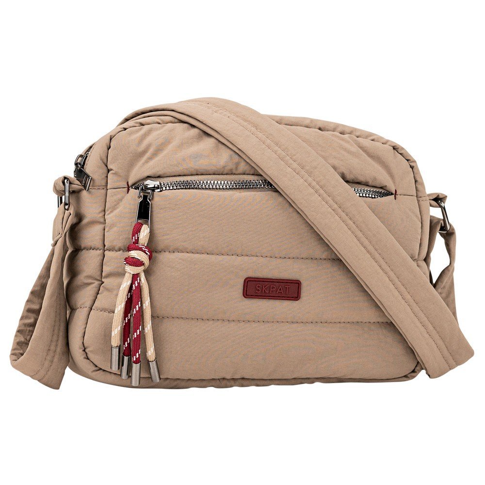 BOLSO BANDOLERA BRESCIA 24 X 18 CM TAUPE | ARSAMAR ENTERPRISE | 1 UNIDAD | 8435583595025 Imagen principal del producto