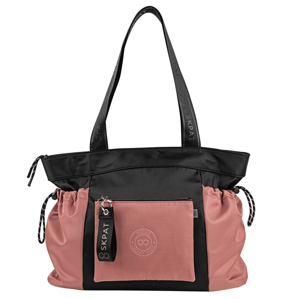 BOLSO SHOPPER CON BANDOLERA MERSEY NEGRO | ARSAMAR ENTERPRISE | 1 UNIDAD | 8435583595094 Imagen principal del producto
