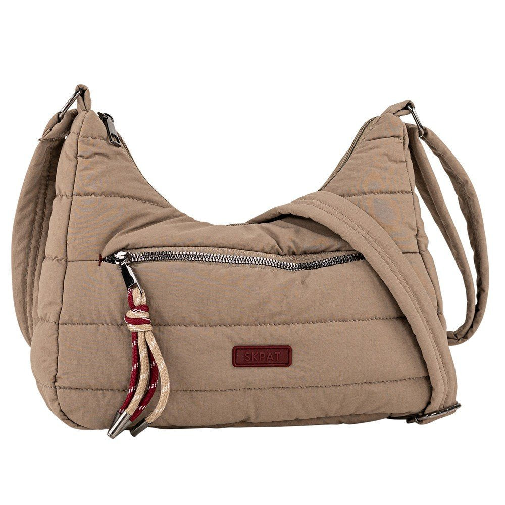 BOLSO BANDOLERA BRESCIA 32 X 23 CM TAUPE | ARSAMAR ENTERPRISE | 1 UNIDAD | 8435583595216 Imagen principal del producto