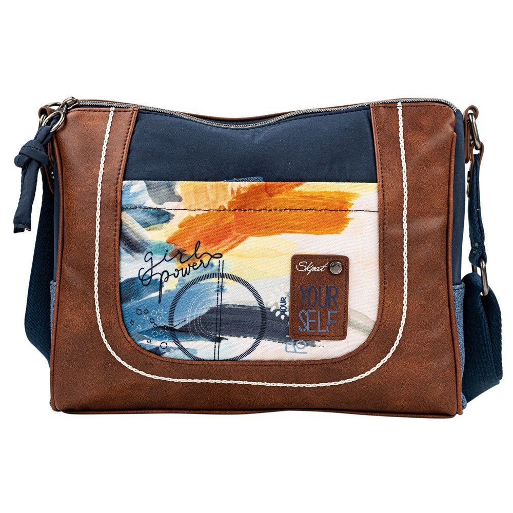 BOLSO BANDOLERA SIRMIONE AZUL 31 X 23 CM MARINO | ARSAMAR ENTERPRISE | 1 UNIDAD | 8435583595346 Imagen principal del producto