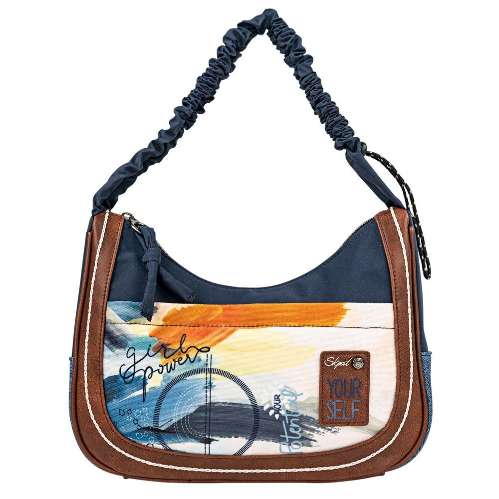 BOLSO BANDOLERA SIRMIONE 30 X 22 CM AZUL MARINO | ARSAMAR ENTERPRISE | 1 UNIDAD | 8435583595353 Imagen principal del producto