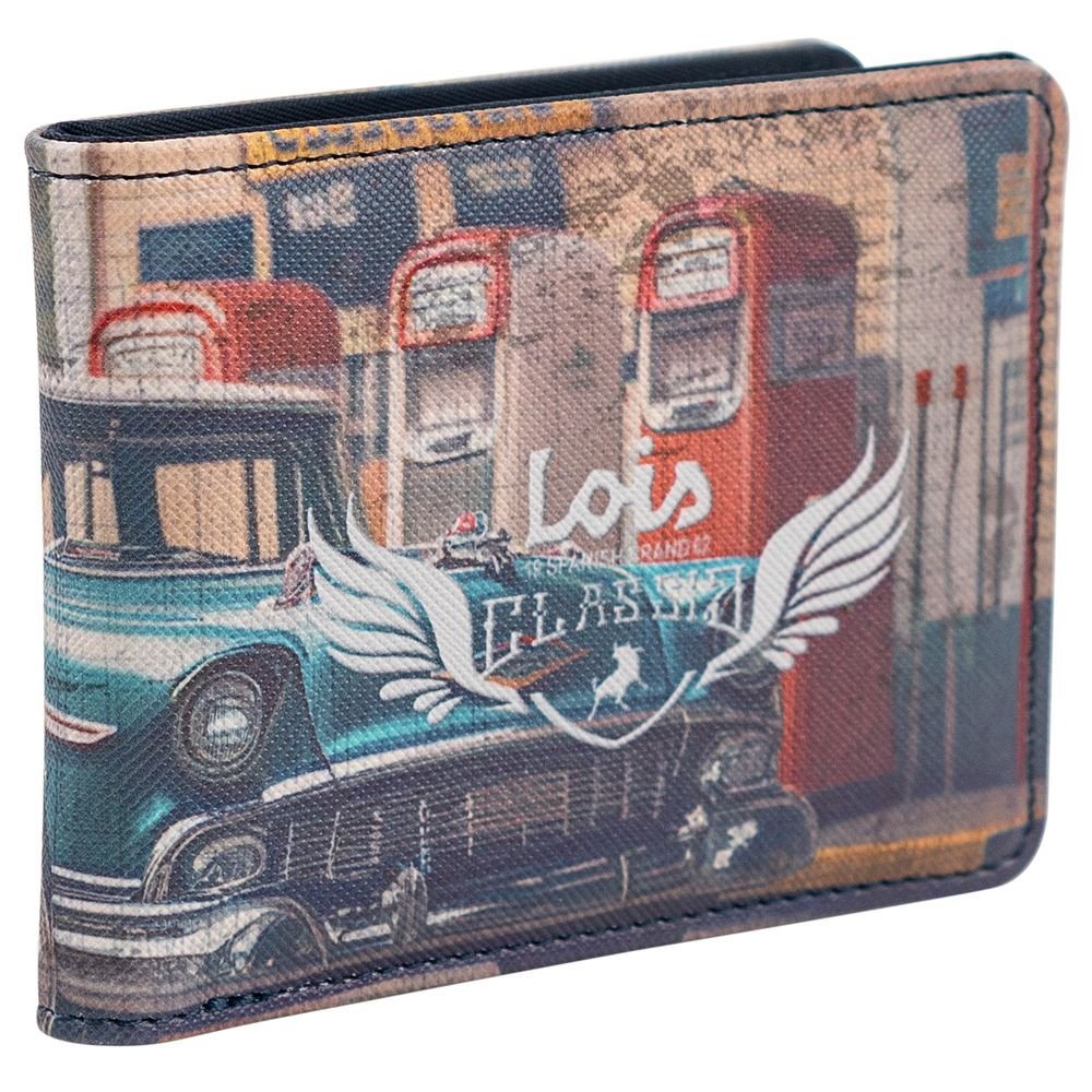 Cartera Polipiel Rundle Lois Azul Classic Car Marca Arsmar Enterprise
