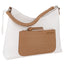 Bolso Hombro Bandolera Polipiel Shavanna Lois Marrón-Blanco