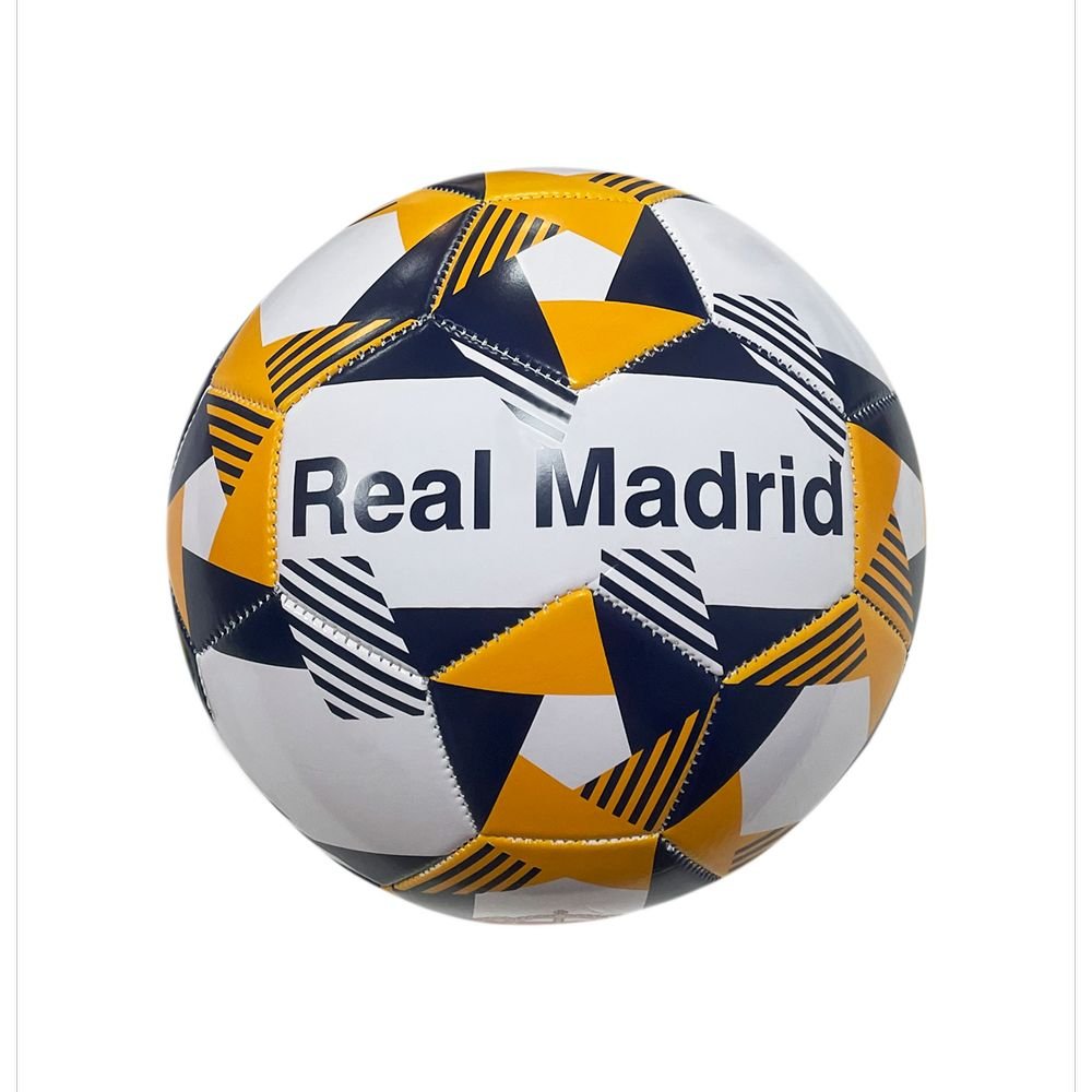 BALON REAL MADRID MARINO-NARANJA DESINFLADO 330GR, | GRUPO MOYA PELUCHES S,L | 1 UNIDAD | 8435613244343 Imagen principal del producto