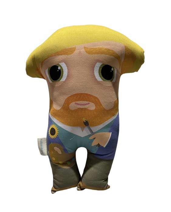 PELUCHE COJIN TUKI VAN GOGH | KALIDOSKOPIO | 1 UNIDAD | 8435636102071