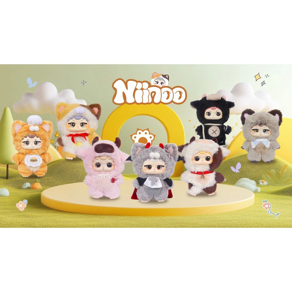 Expositor 6 Blind Box Niinoo Meow 20 cm