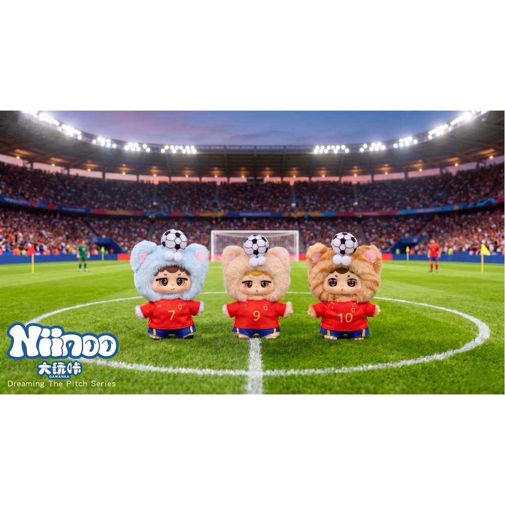 Expositor 6 Blind Box Niinoo Dreaming Fútbol Selección Esp