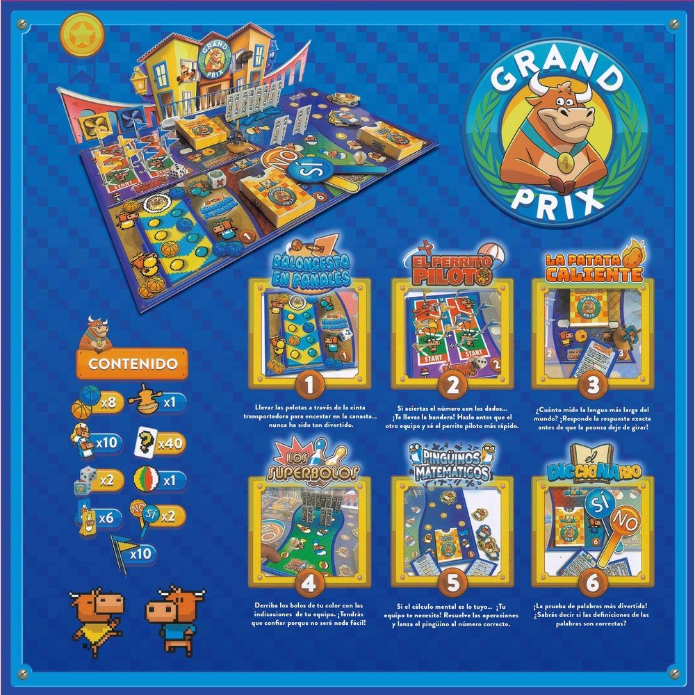 Juego de Mesa Grand Prix - The 7th Player