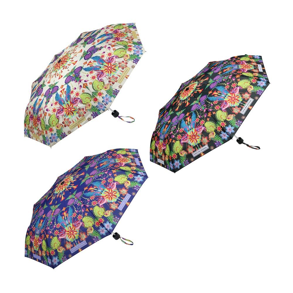 Paraguas plegable manual Elegance Catalina Estrada Cuatro Gotas