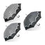 Paraguas Mujer Auto Geometric Glam Don Algodon Cuatro Gotas