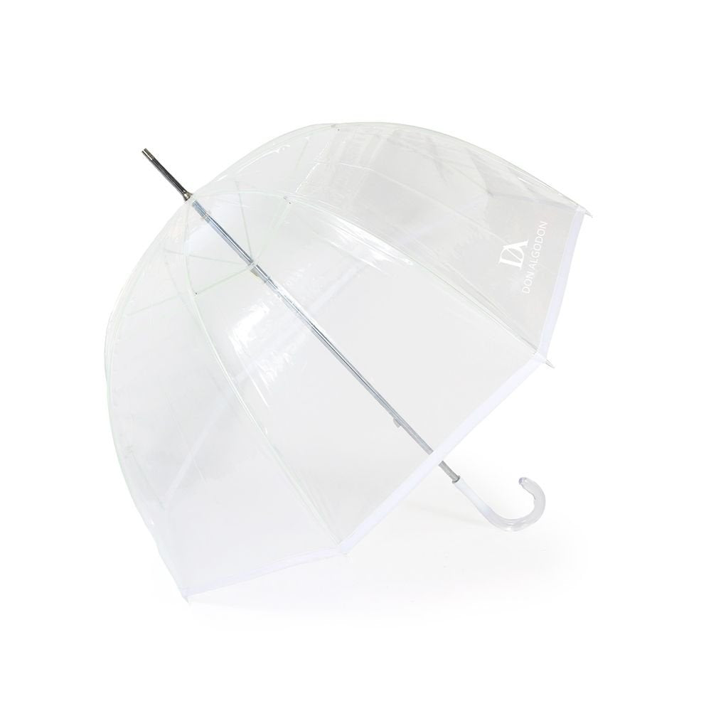 Paraguas Transparente Horizonte Manual Cupula XL Don Algodo Marca Cuatro Gotas