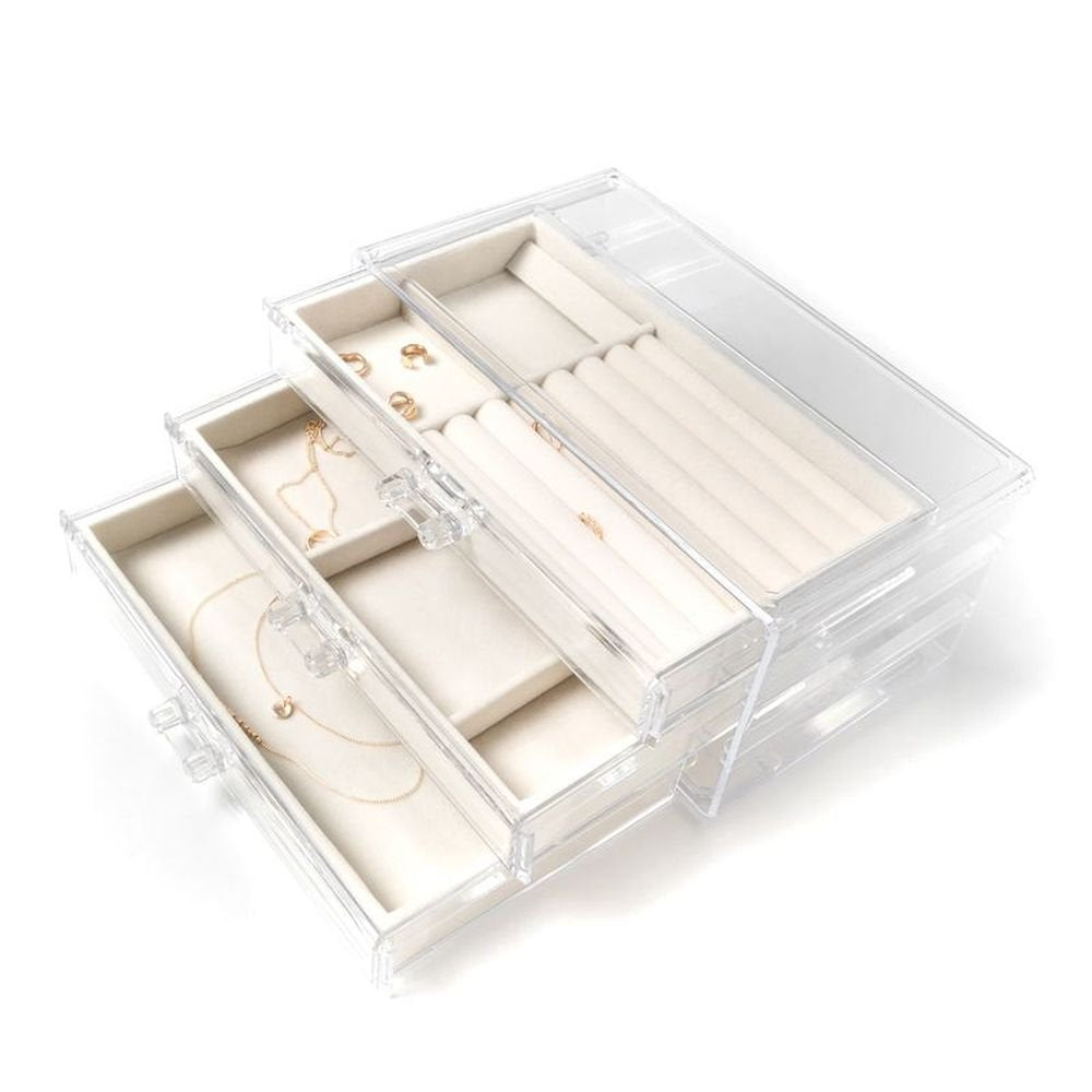 JOYERO 2 CAJONES NATURAL | DCASA | 1 UNIDAD | 8435683207149