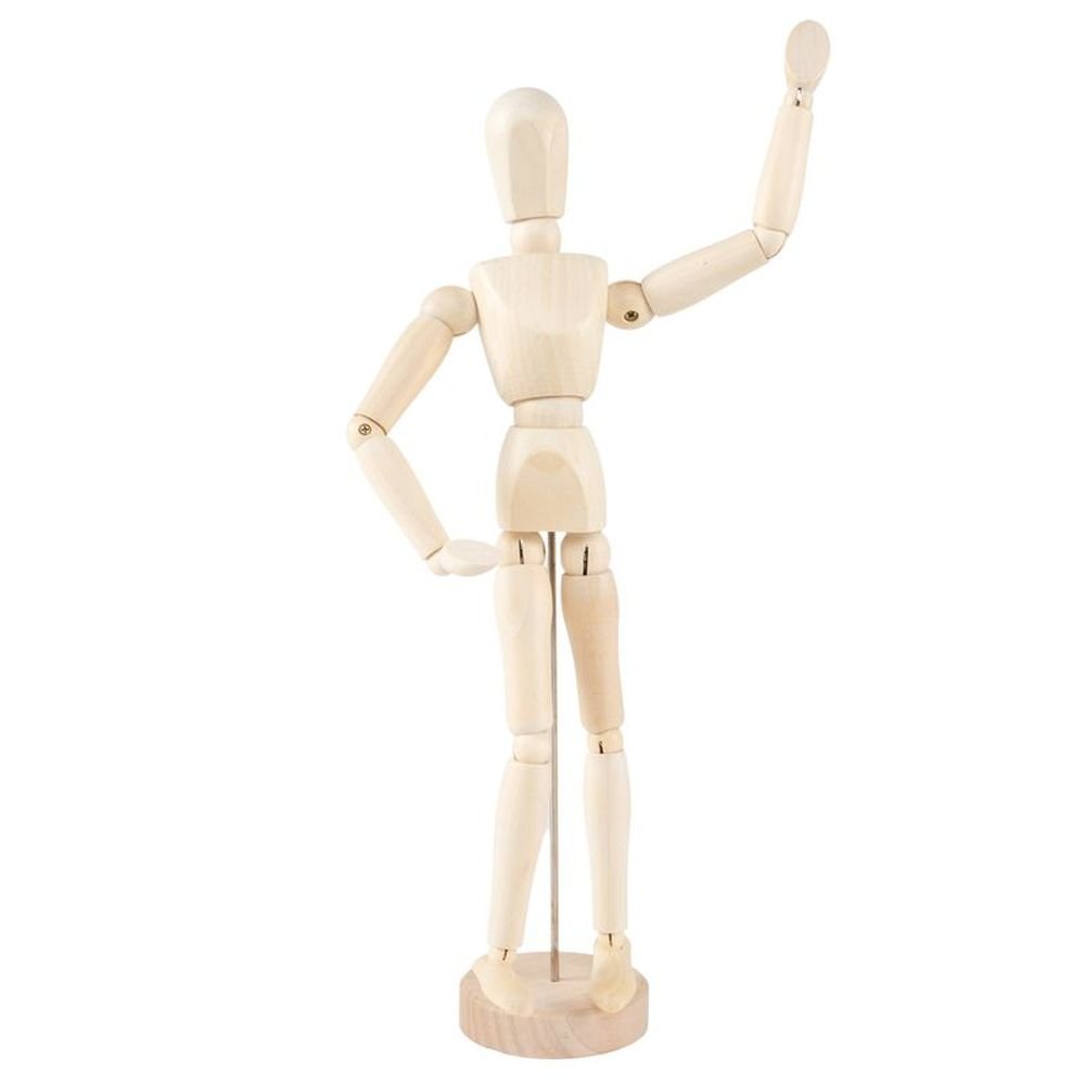 Maniqui madera DCASA para manualidades y regalos Imagen principal del producto