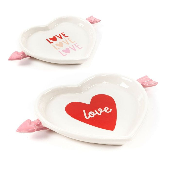 BANDEJA JOYERO FORMA CORAZON SURTIDOS | DCASA | 1 UNIDAD | 8435683234510