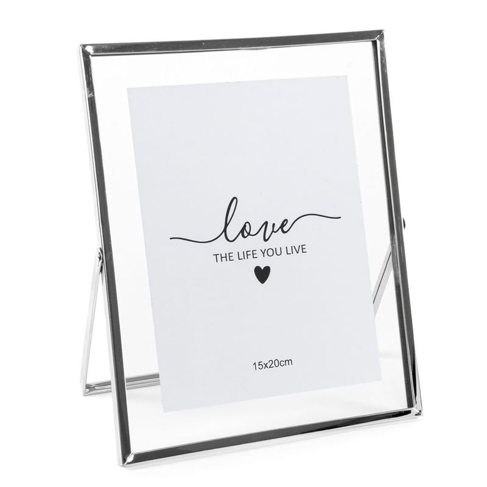 Portafotos 15x20 Fino Silver Marca DCASA Imagen principal del producto