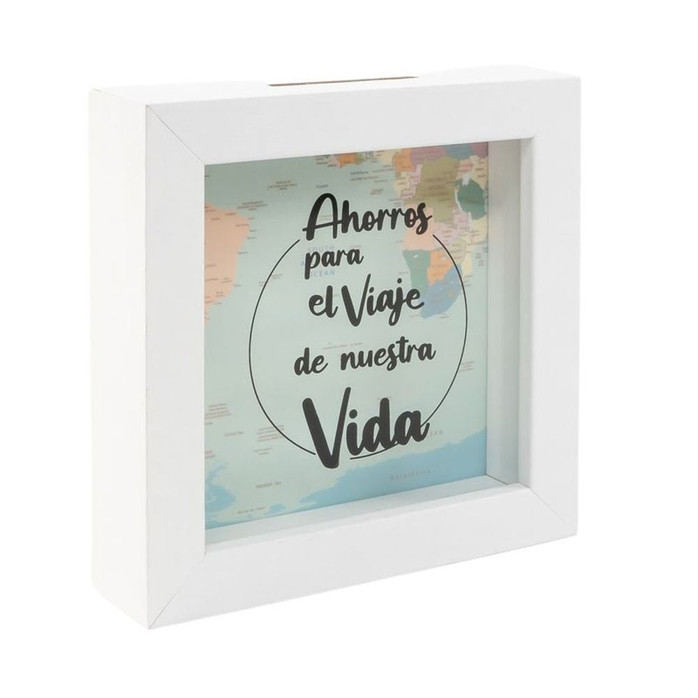 Hucha de Madera Viaje DCASA Imagen principal del producto