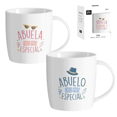 TAZA 350ML ABUELOS SURTIDAS | DCASA | 1 UNIDAD | 8435683251005