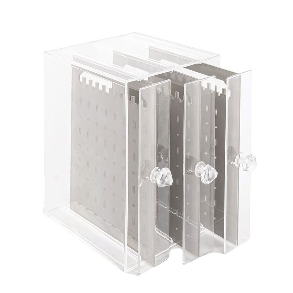 JOYERO VERTICAL 3 CAJONES GRIS | DCASA | 1 UNIDAD | 8435683252866 Imagen principal del producto