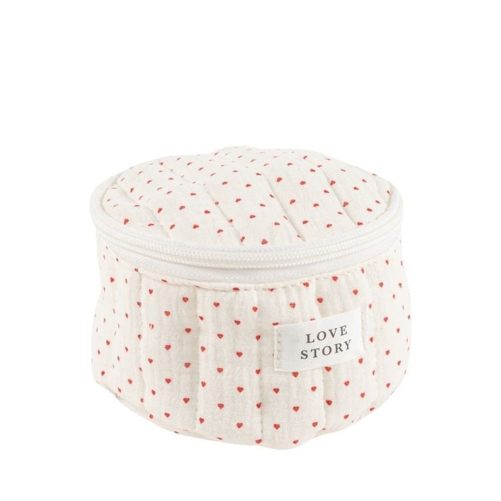 JOYERO DE VIAJE CORAZONES | DCASA | 1 UNIDAD | 8435683259193