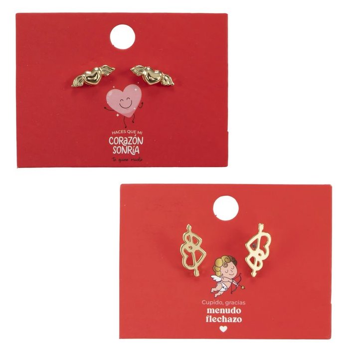 PENDIENTES AMOR SURTIDOS | DCASA | 1 UNIDAD | 8435683290448