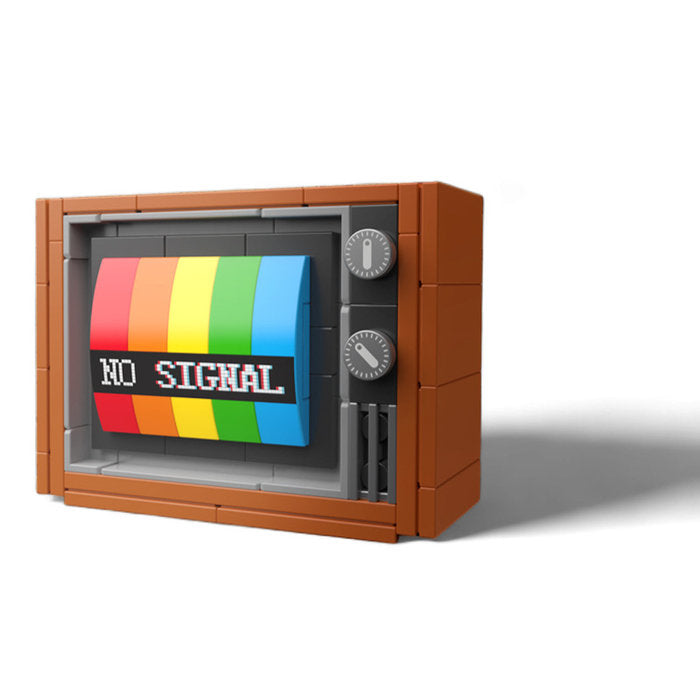 MAQUETA BLOQUES CONSTRUCCION TELEVISION | ROLIFE MADNESSTOYS MAQUETAS | 1 UNIDAD | 8435691400198