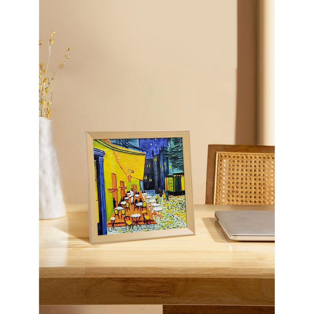 Set de pintura 3D Cafe Terrace at Night de Madnesstoys