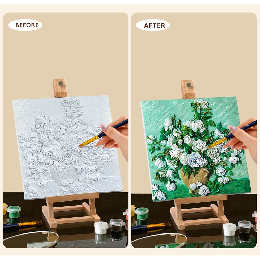 Set de pintura 3D Roses de Madnesstoys