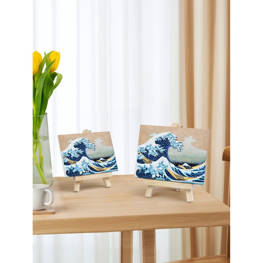 Set de Pintura 3D The Great Wave Off Kanagawa Madnesstoys Imagen principal del producto