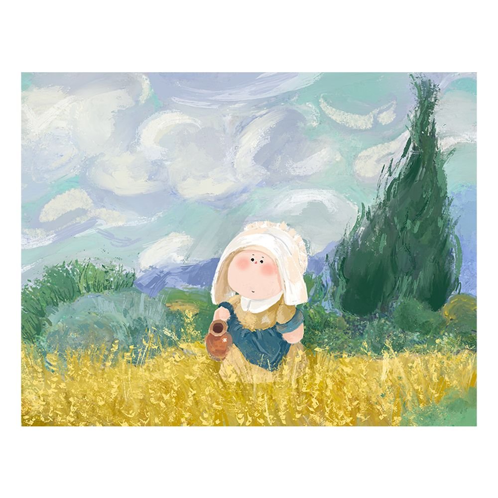 Set de Pintura 3D The Little Maid in the Rye - Madnesstoys
