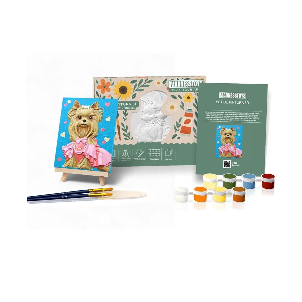 Set de pintura 3D Sweetheart Princess de Madnesstoys