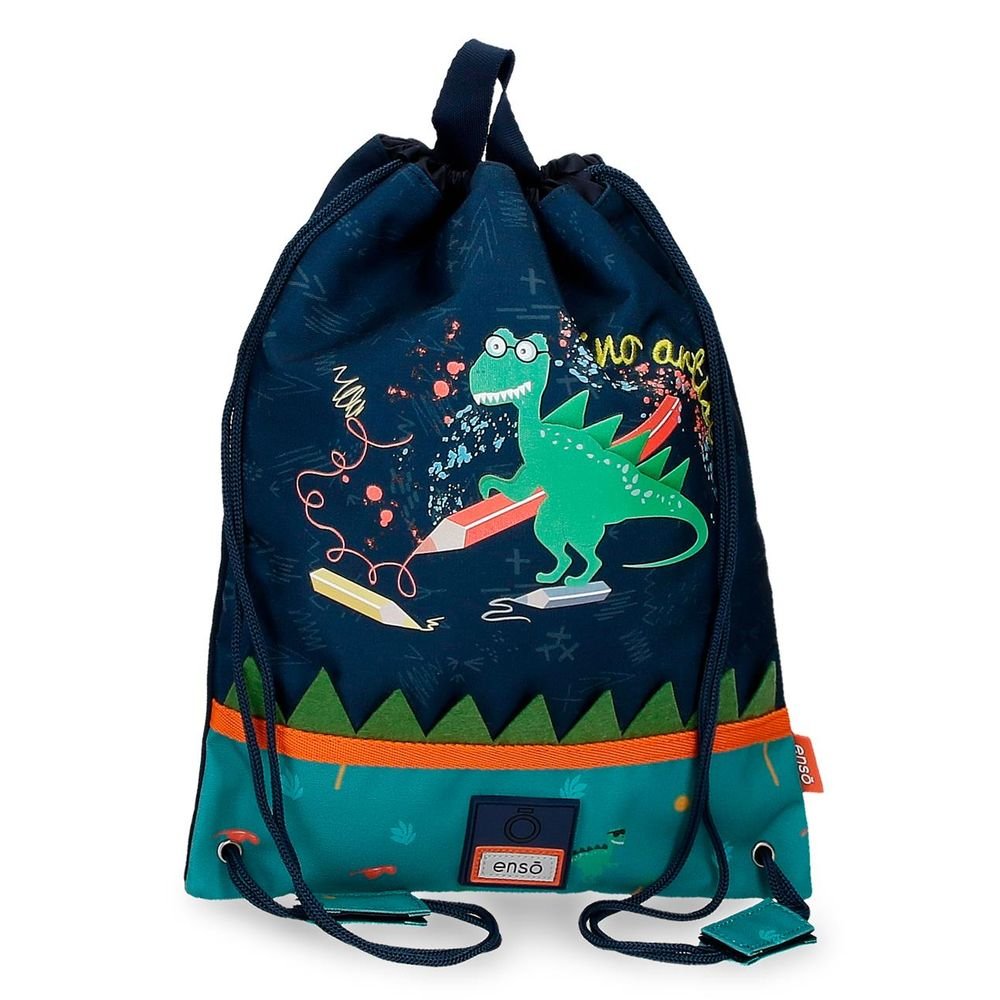 BOLSA DE MERIENDA ENSO DINO ARTIST | ENSO | 1 UNIDAD | 8435692714218 Imagen principal del producto