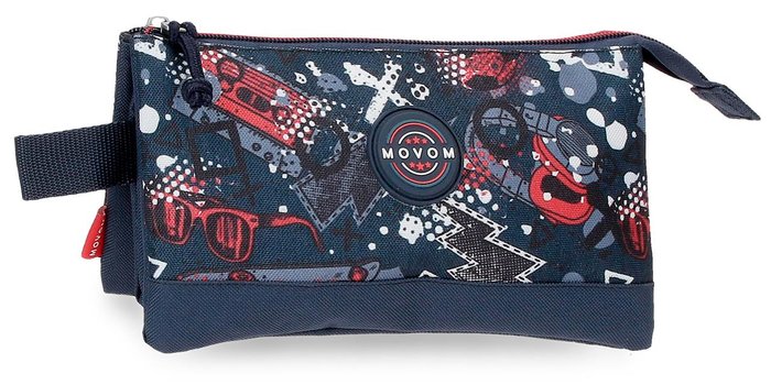 Portatodo Triple Movom Free Time Multicolor