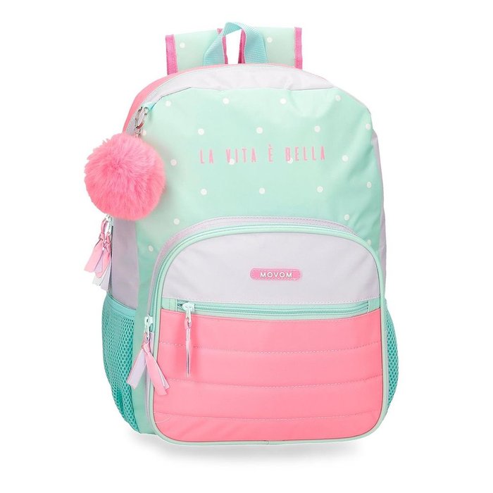 MOCHILA INFANTIL MOVOM LA VITA E BELLA 38 CM ADAPT A CARRO | JOUMMA BAGS Imagen principal del producto