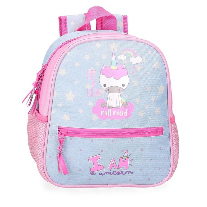 MOCHILA INFANTIL ROLL ROAD I AM A UNICORN 25CM ADAP CARRO | JOUMMA BAGS Imagen principal del producto