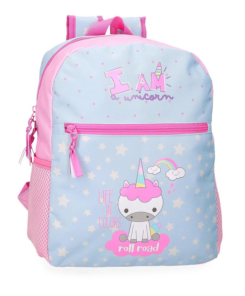 MOCHILA INFANTIL ROLL ROAD I AM A UNICORN 33CM ADAP CARRO | JOUMMA BAGS