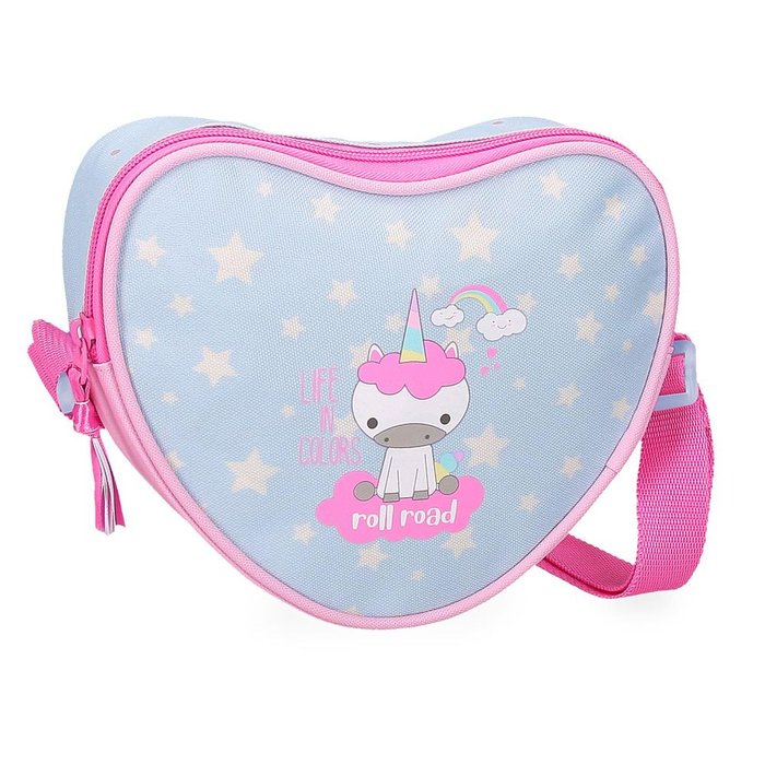 BANDOLERA CORAZON ROLL ROAD I AM A UNICORN | JOUMMA BAGS Imagen principal del producto