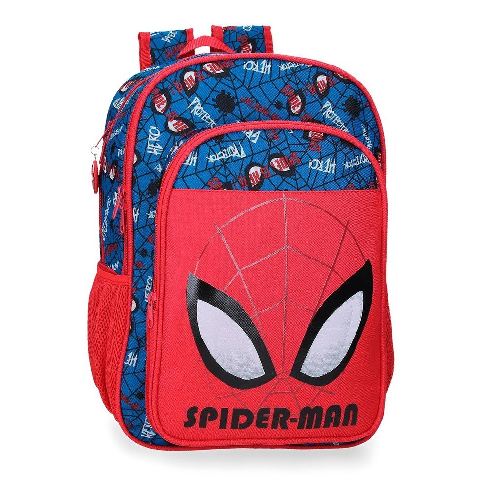 Mochila escolar doble Spiderman Authentic Adapt a Carr marca Joumma Bags