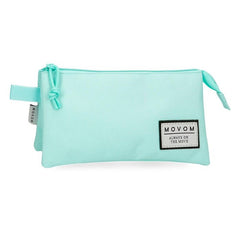 ESTUCHE TRIPLE MOVOM ALWAYS ON MOVE AZUL CLARO | JOUMMA BAGS