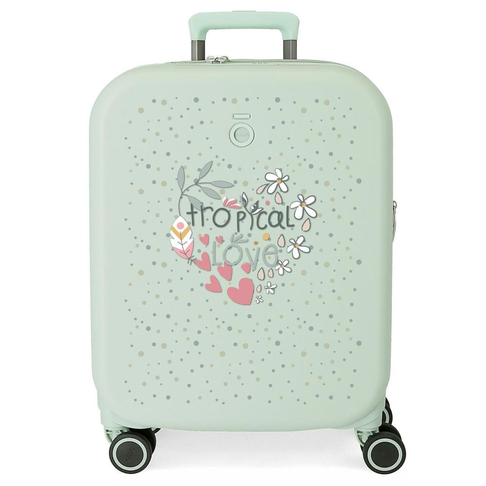 Maleta de Cabina Enso Tropical Love Expandible Rigida 55 cm