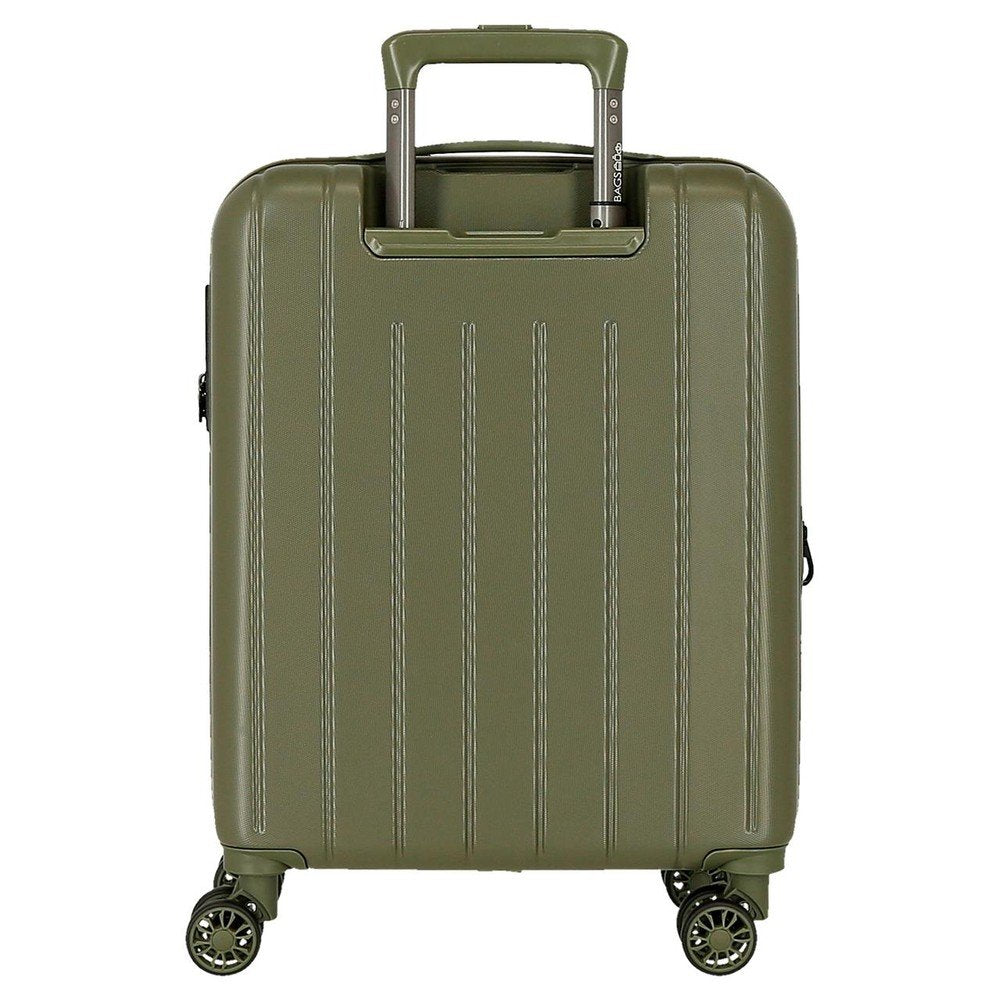 Maleta Cabina Movom Wood Expandible Caqui