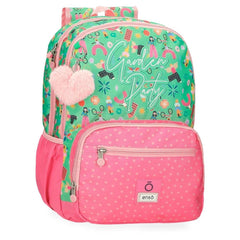 MOCHILA ESCOLAR ENSO GARDEN PARTY DOBLE ADAPT CARRO | ENSO
