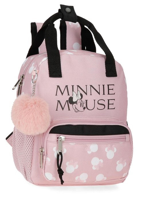 MOCHILA DE PASEO MINNIE HEADS 28CM | JOUMMA BAGS Imagen principal del producto
