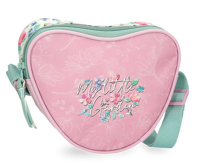 BOLSITO BANDOLERA CORAZON MOVOM MY LITTLE GARDEN | JOUMMA BAGS